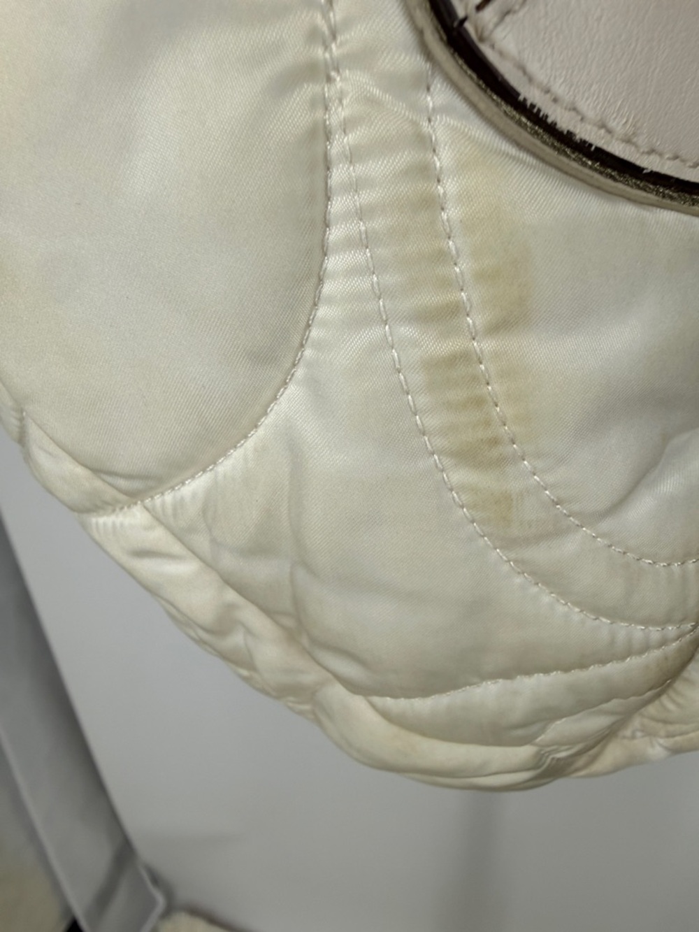 Vtg Y2K Coach “Ski Rabbit” fur hobo bag 2005 - Picture 8 of 16